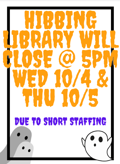 Special Hours Due to Short Staffing 