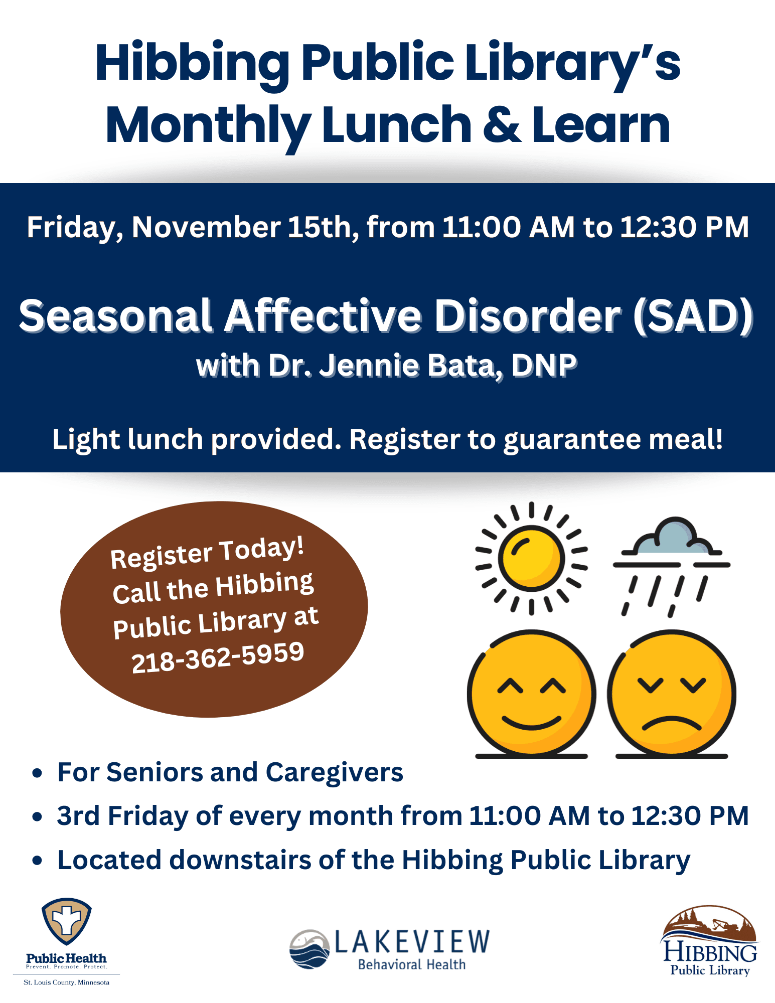 November Lunch n Learn Flyer