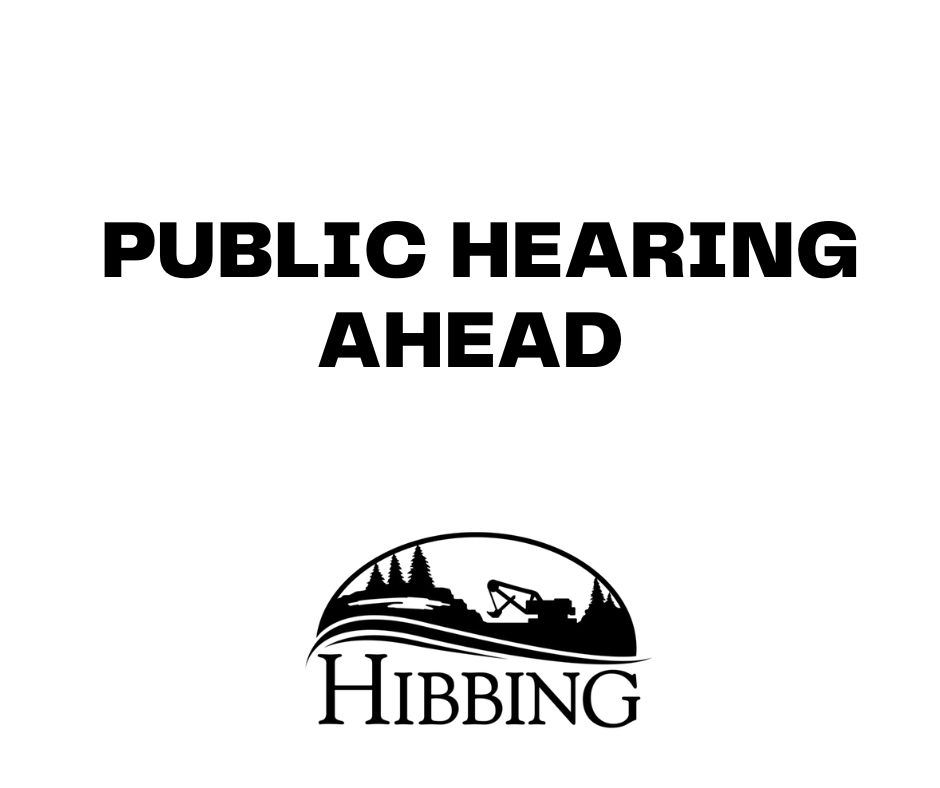 Public Hearing Ahead