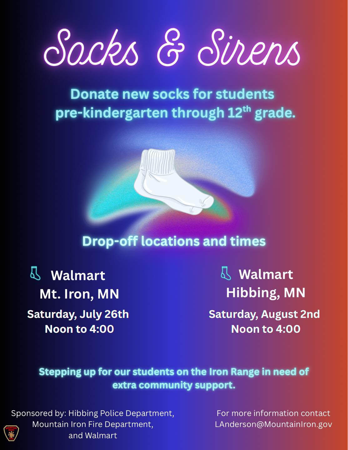 Socks and Sirens 8.2.25