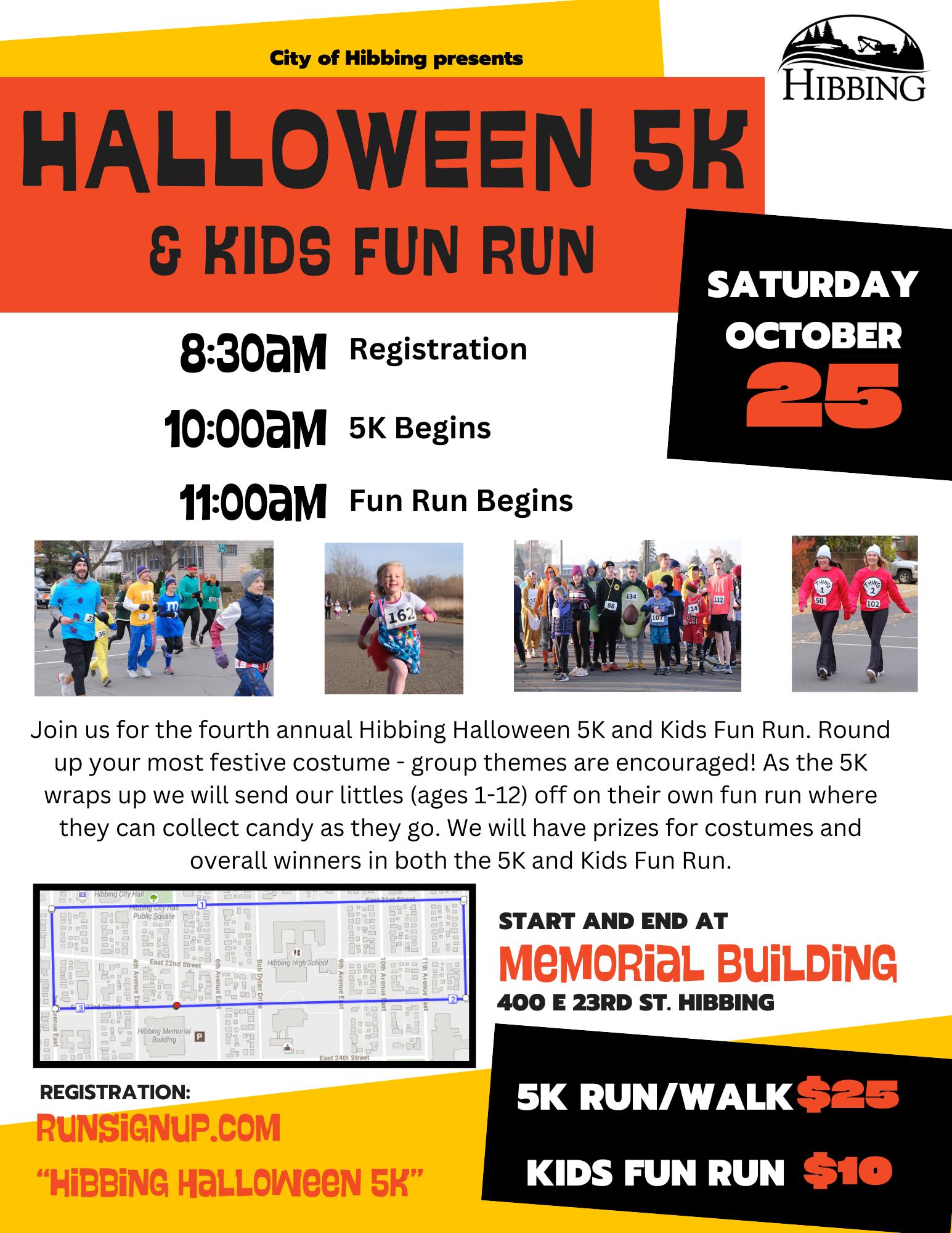 Halloween 5K 2025 Poster